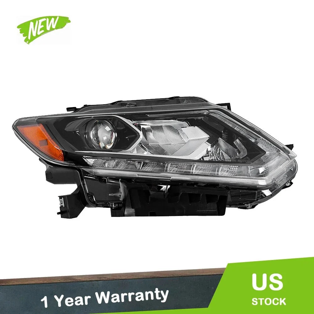 LED Headlight Assembly Right for 2014-2016 Nissan Rogue No Auto Control