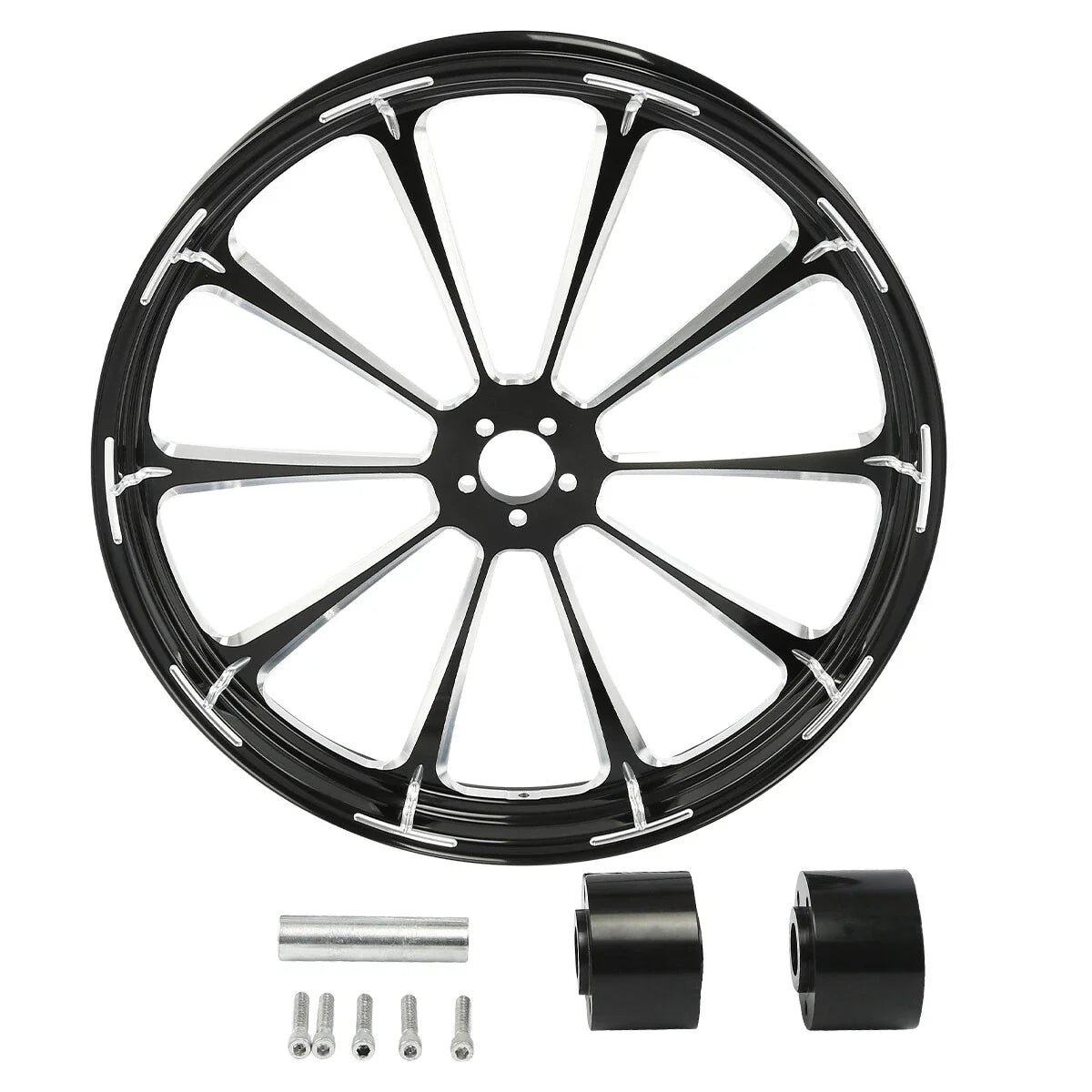 30-Inch Front Wheel Rim Hub for Harley Touring (1997–2021)