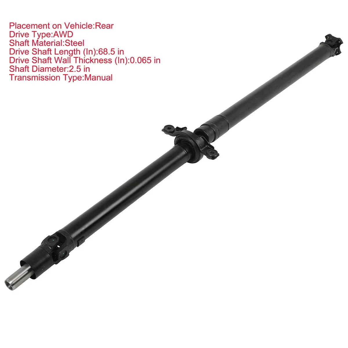 Driveshaft Rear for Subaru Outback H4 2.5L (2010-2014) AT 946-515
