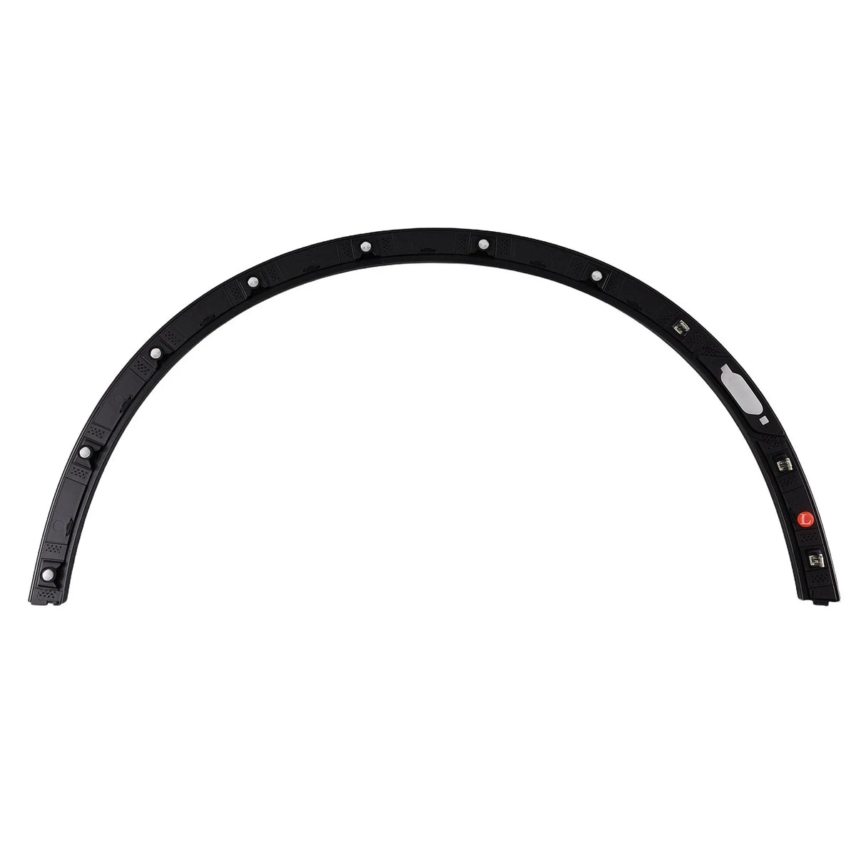 Driver Left Front Fender Flare for Cadillac XT5 (2017–2024) Black
