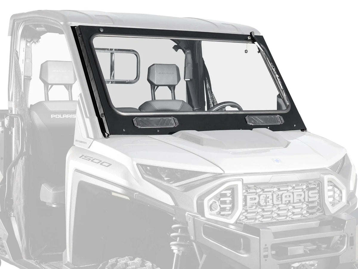 Windshield Glass for Polaris Ranger XD 1500 (2018-2023) Wipers Included