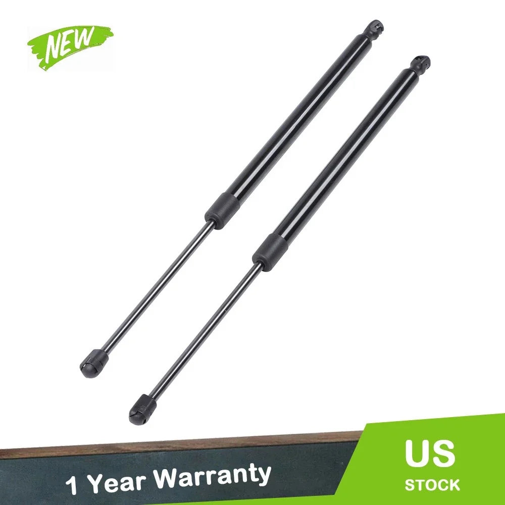 2X Rear Tailgate Support Bar for Ford Edge (2011–2015) Black Painted Steel