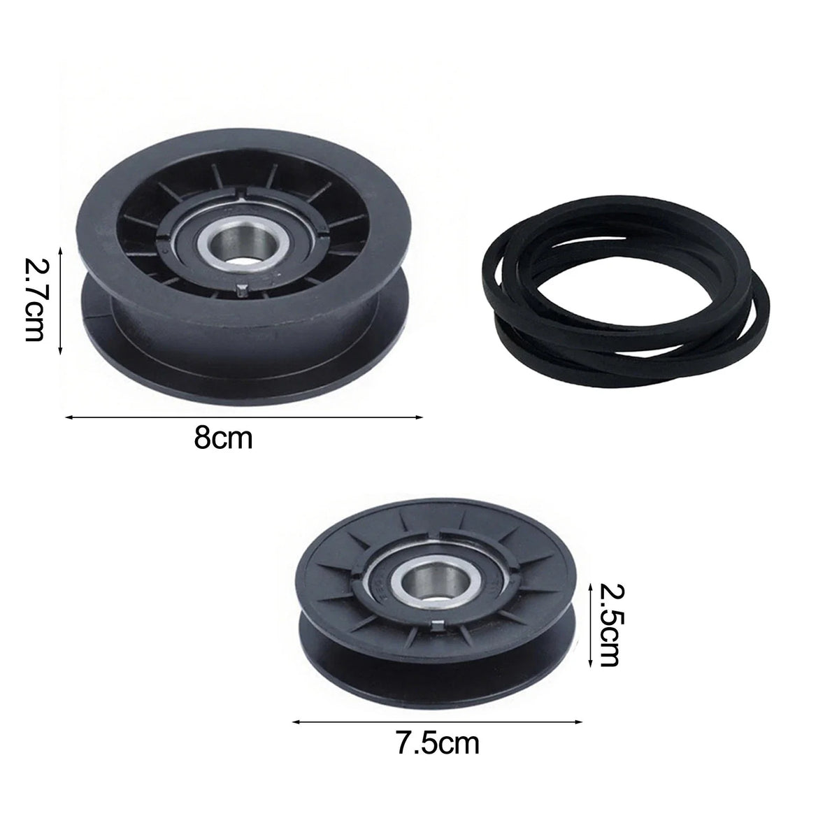 Idler and Belt Kit for Lawn Mower (GX20286, GX20287, AUC20393)
