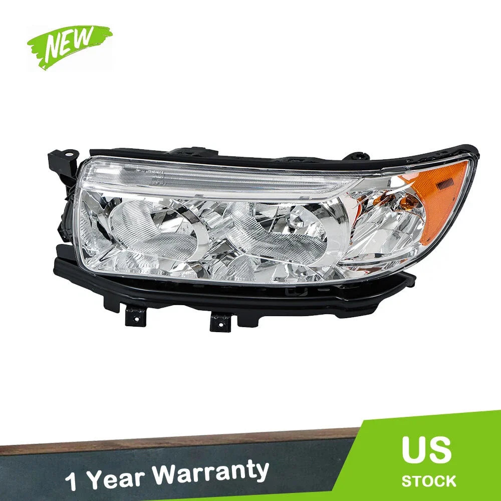 Clear Halogen Headlight Assembly Left for Subaru Forester 2006–2008