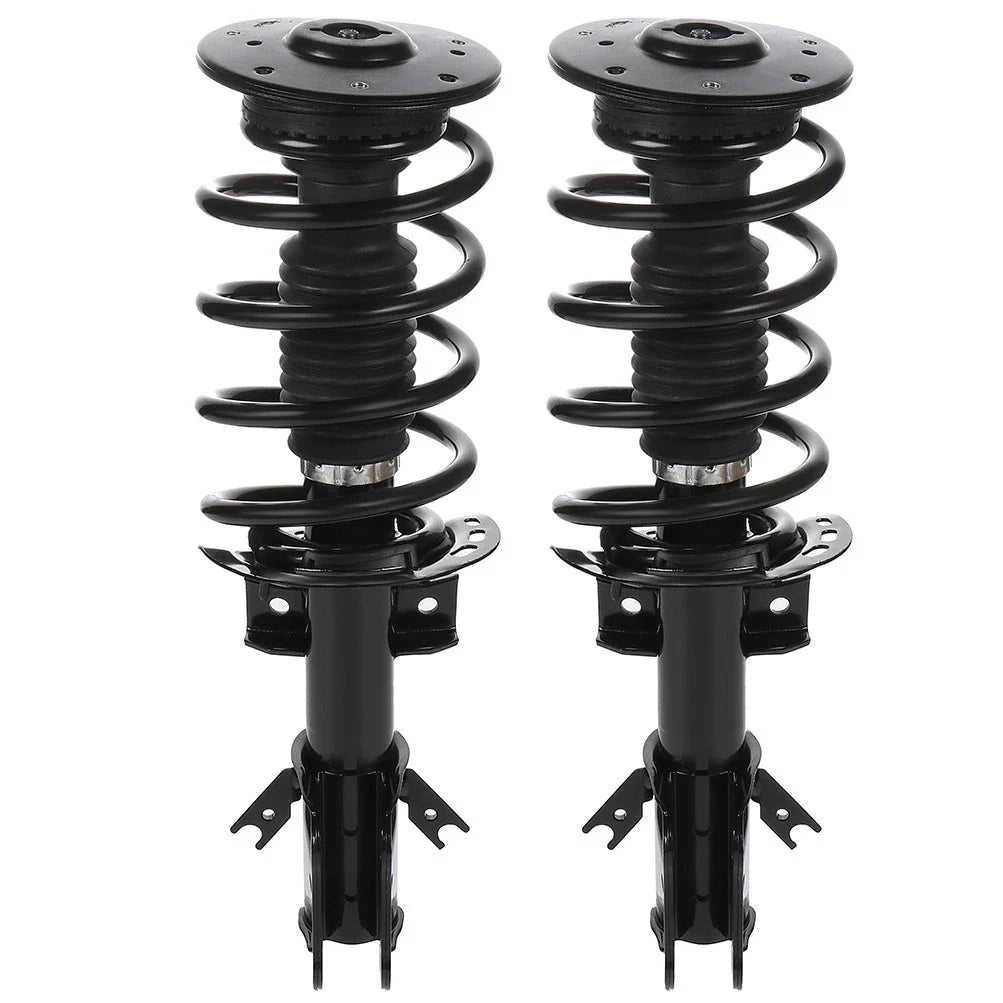 Set of 2 Complete Struts with Coil Spring for Ford Fusion FWD