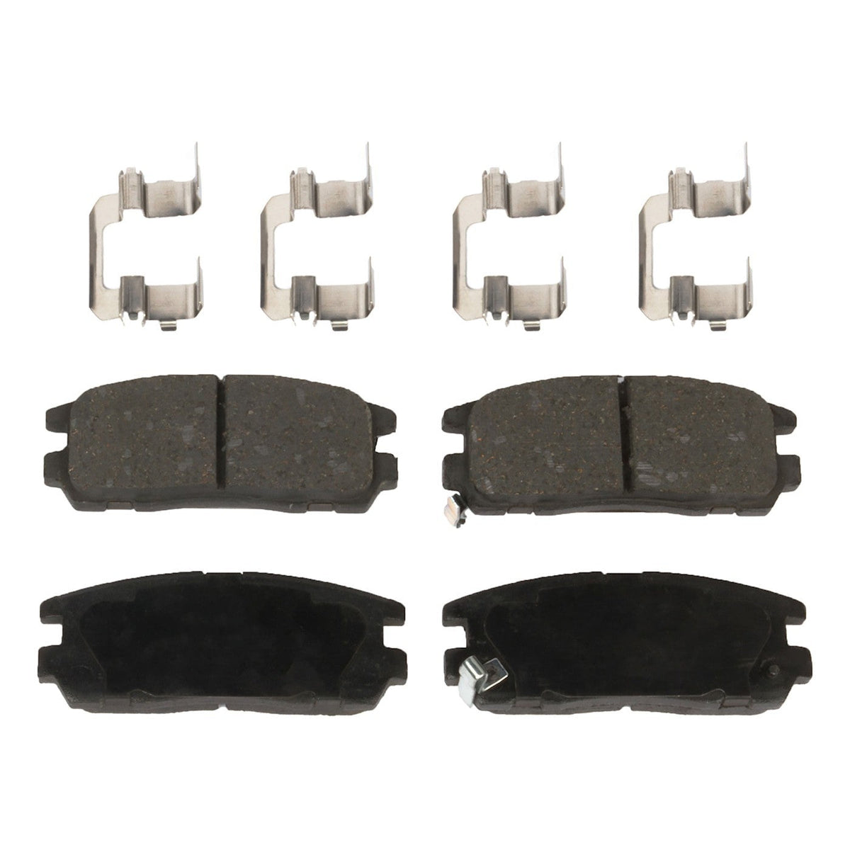 4-Pack Ceramic Brake Pads for Isuzu Rodeo 2001-2004