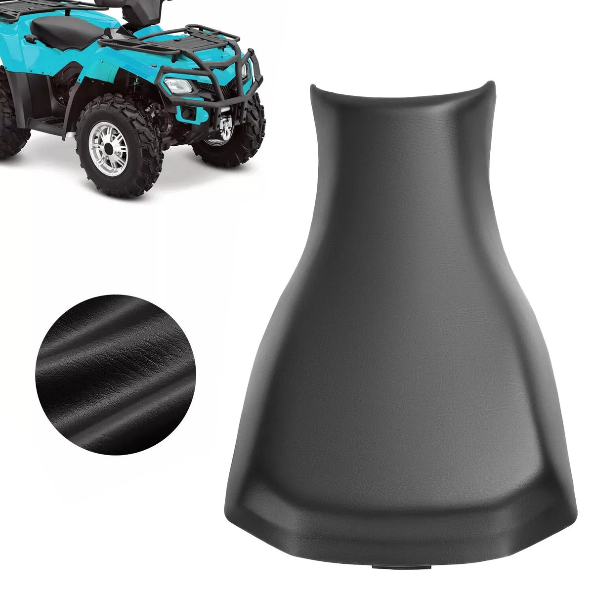 PVC Seat Covers - All Weather Black for Can Am Outlander Max (2013-2023)