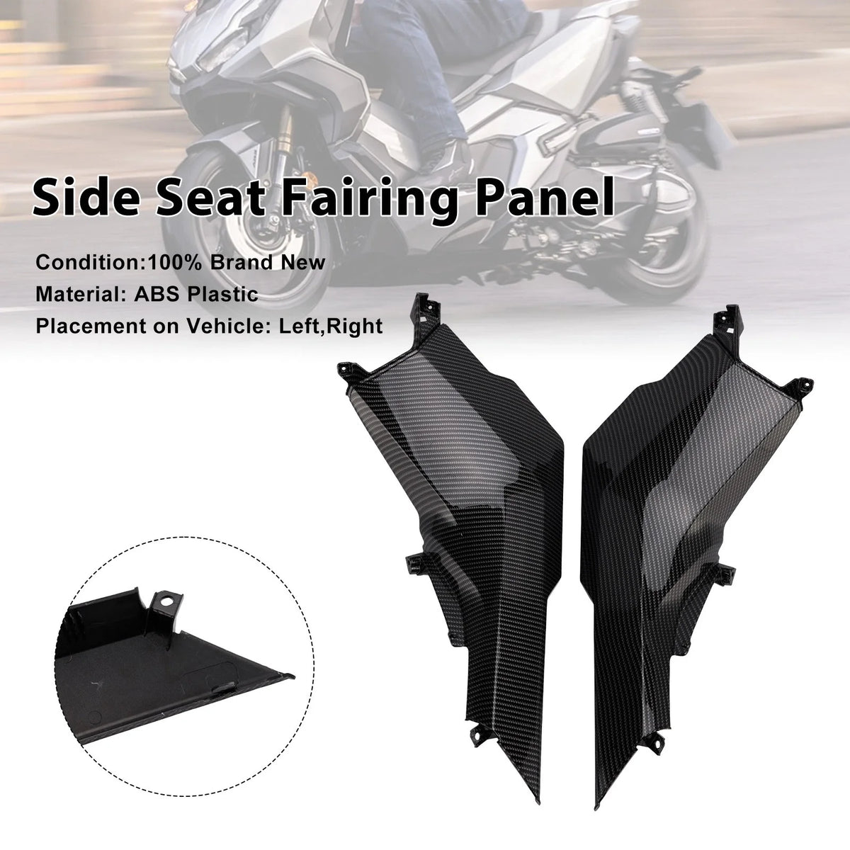 Seat Side Cover Panel Fairing for Honda ADV 350 (2022–2025)