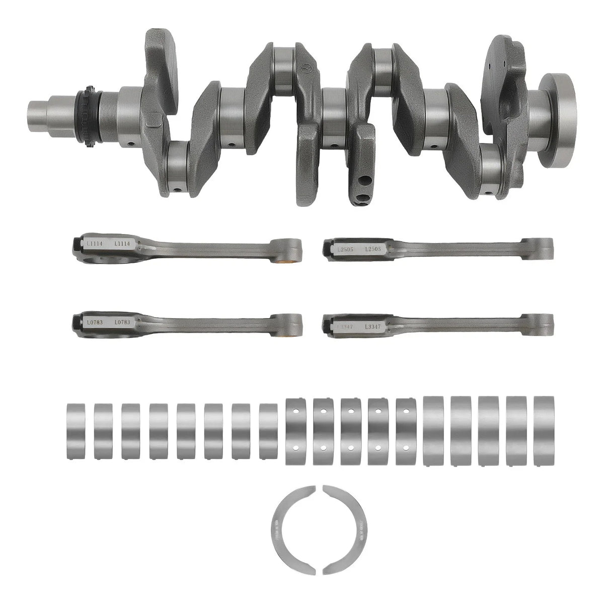 Set of 4 Connecting Rod Bearings for Hyundai Veloster Kia Forte (2011–2019)