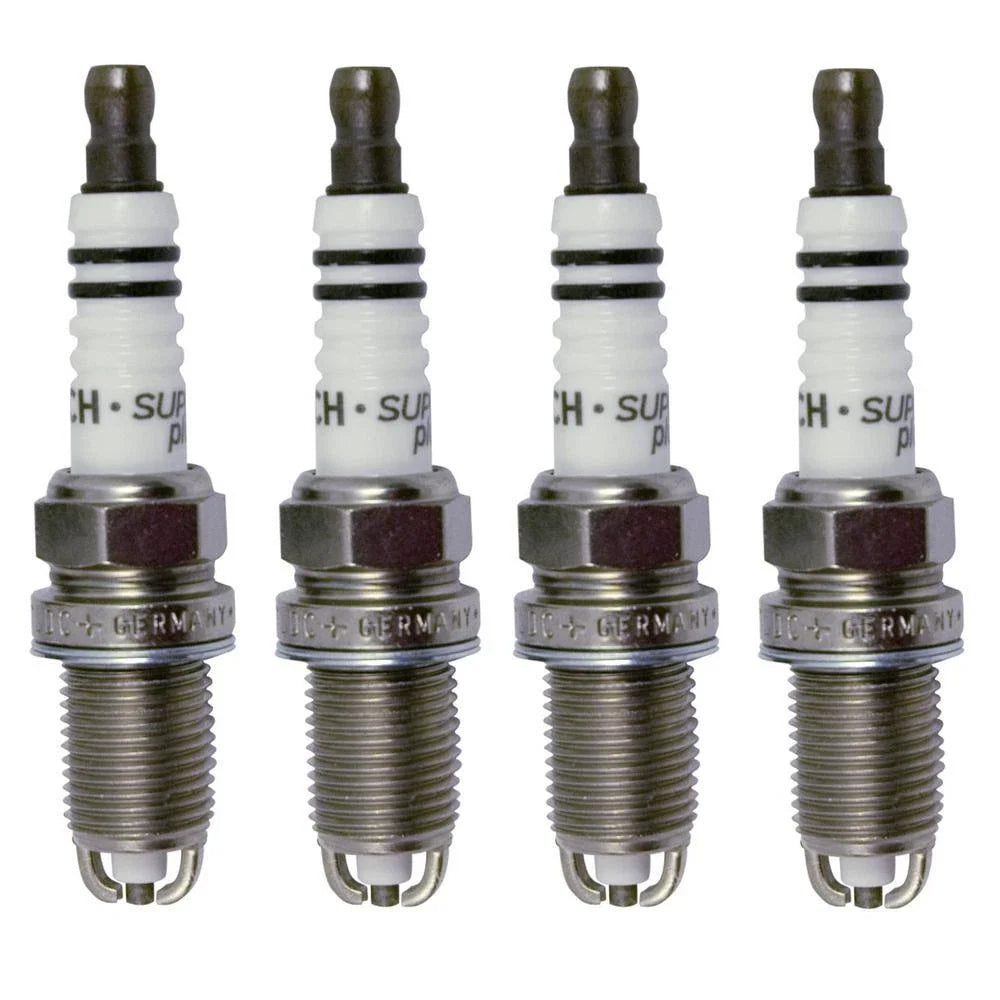 Set of 4 Yttrium Spark Plugs for VW Jetta Passat Beetle Golf (Bosch FR7LDC)