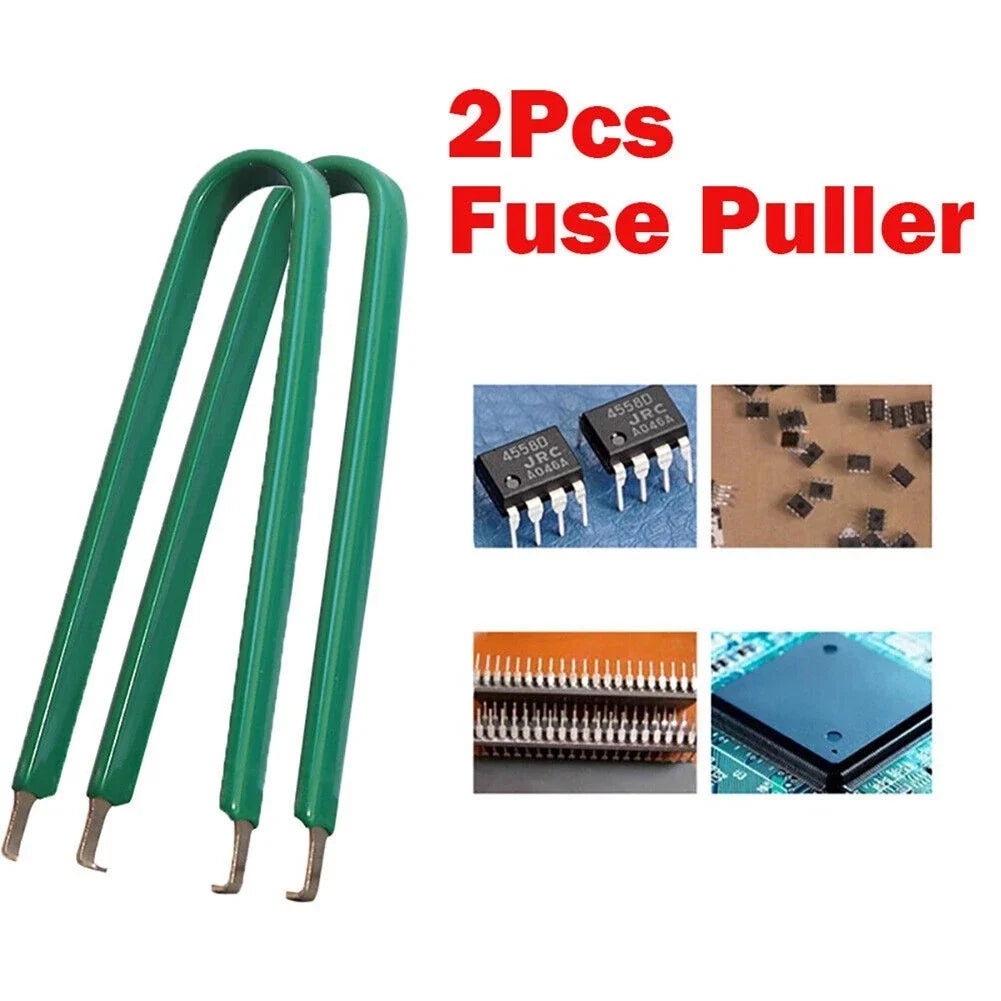 Set of 2 Fuse Extraction Tools for Car Blade Fuses