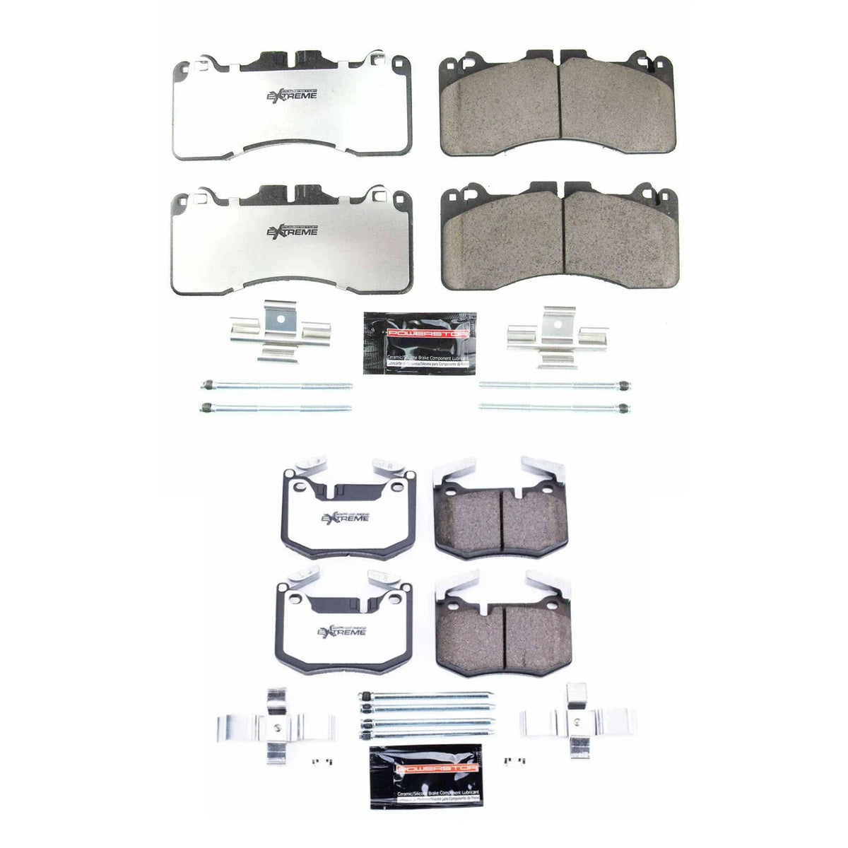 PowerStop Z26 Carbon-Fiber Ceramic Brake Pads Kit for GS F RC F (2016–2021)
