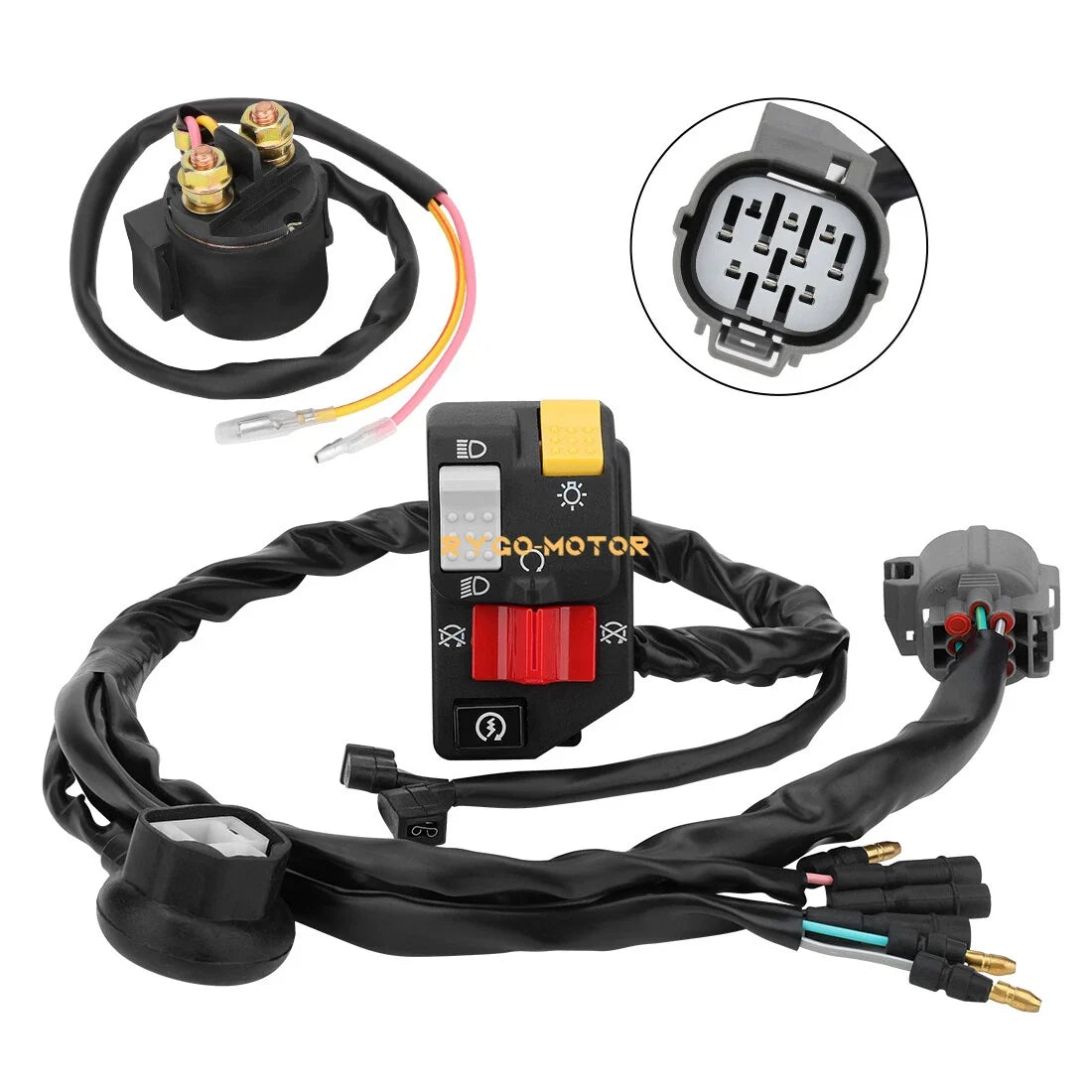 Handlebar & Starter Relay Switch for TRX300EX Honda (1993-2006)