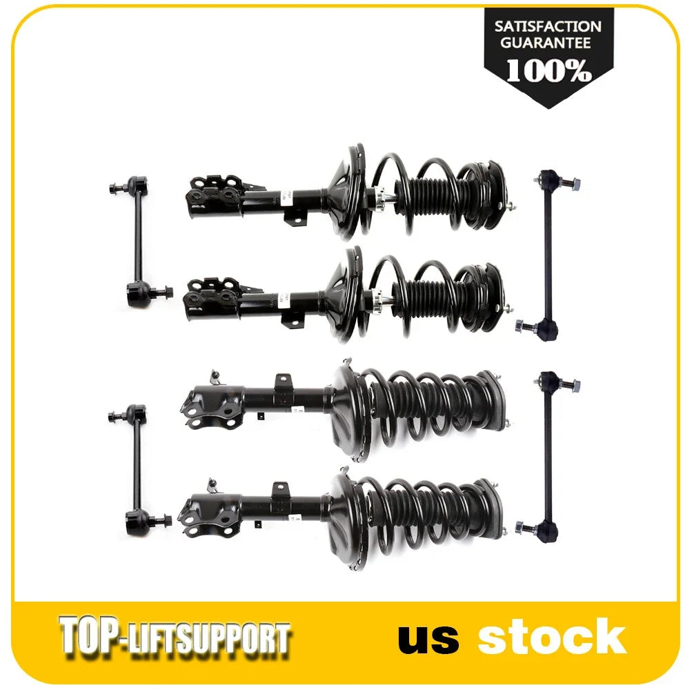Front Rear Struts with Coil Spring Sway Bar Kit for Lexus RX330 (2004β2006)