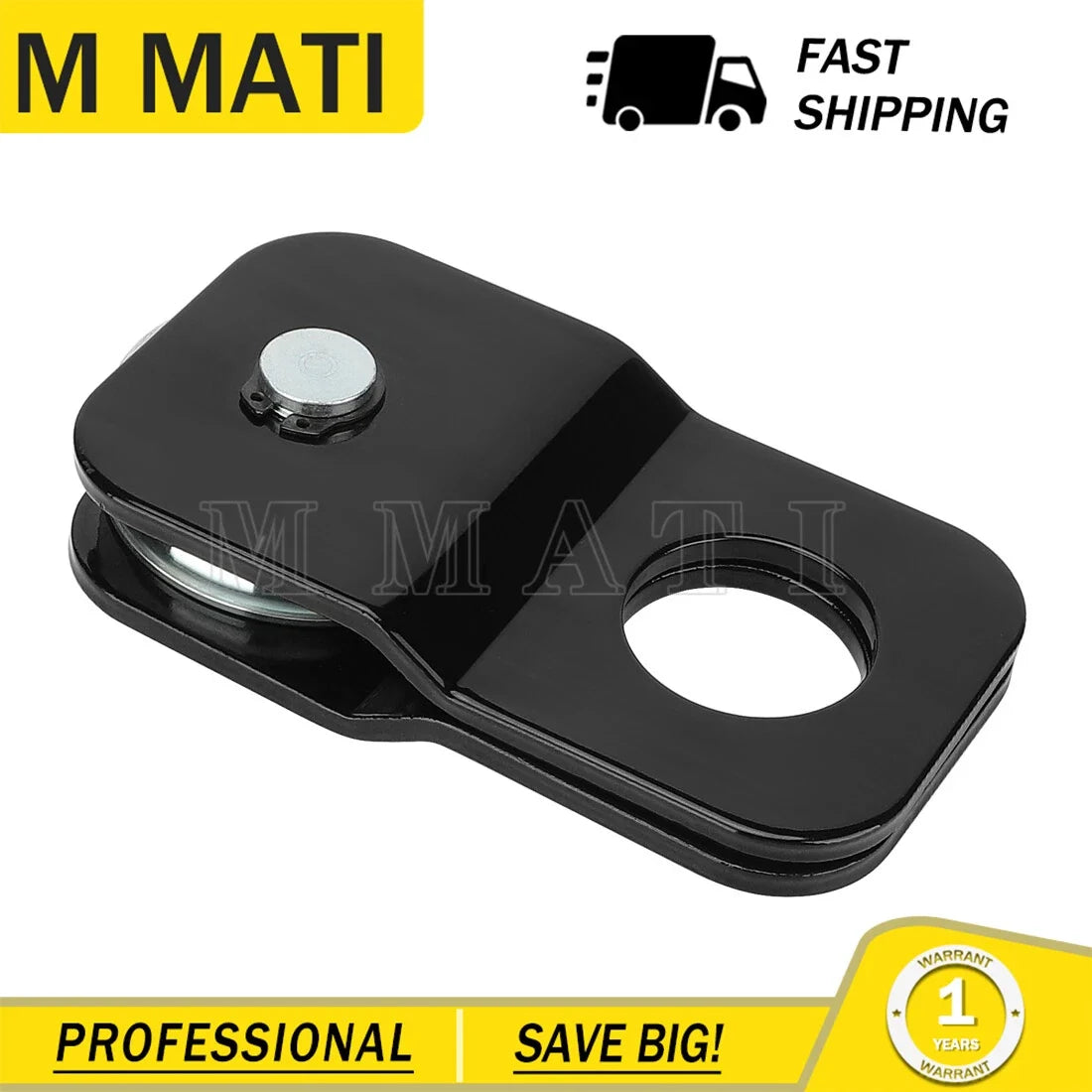 Universal Snatch Block for ATV UTV Winch - 8,800 lbs Capacity