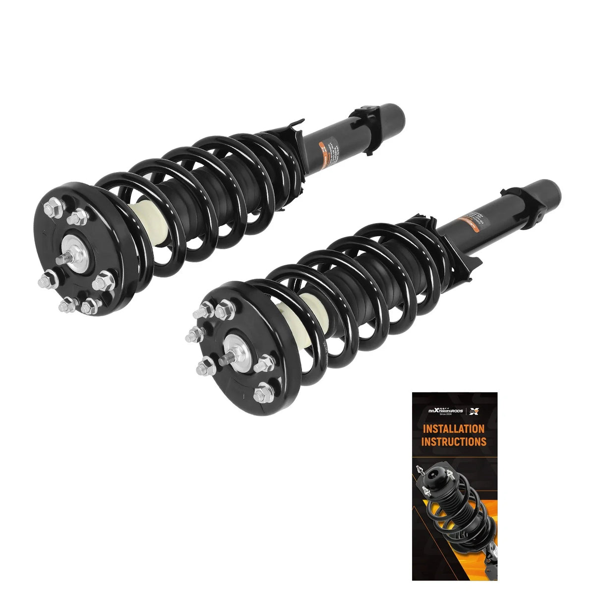 Front Complete Struts with Coil Springs for Acura TSX (2009–2012)