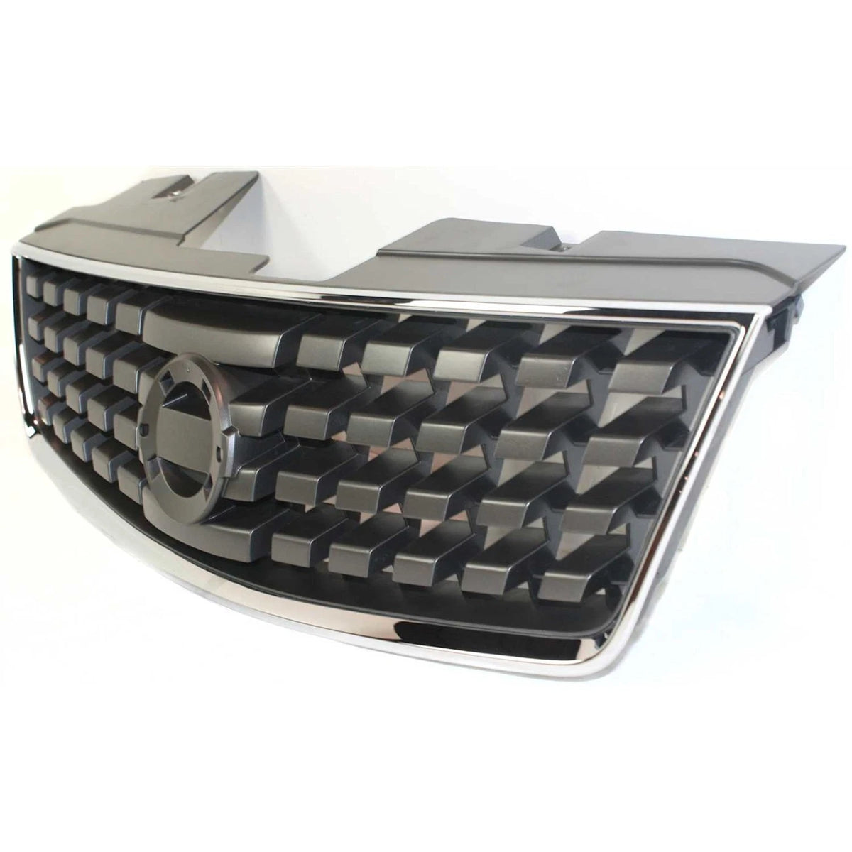 Grille for Nissan Sentra (2007–2009) Chrome Shell w/ Black Insert