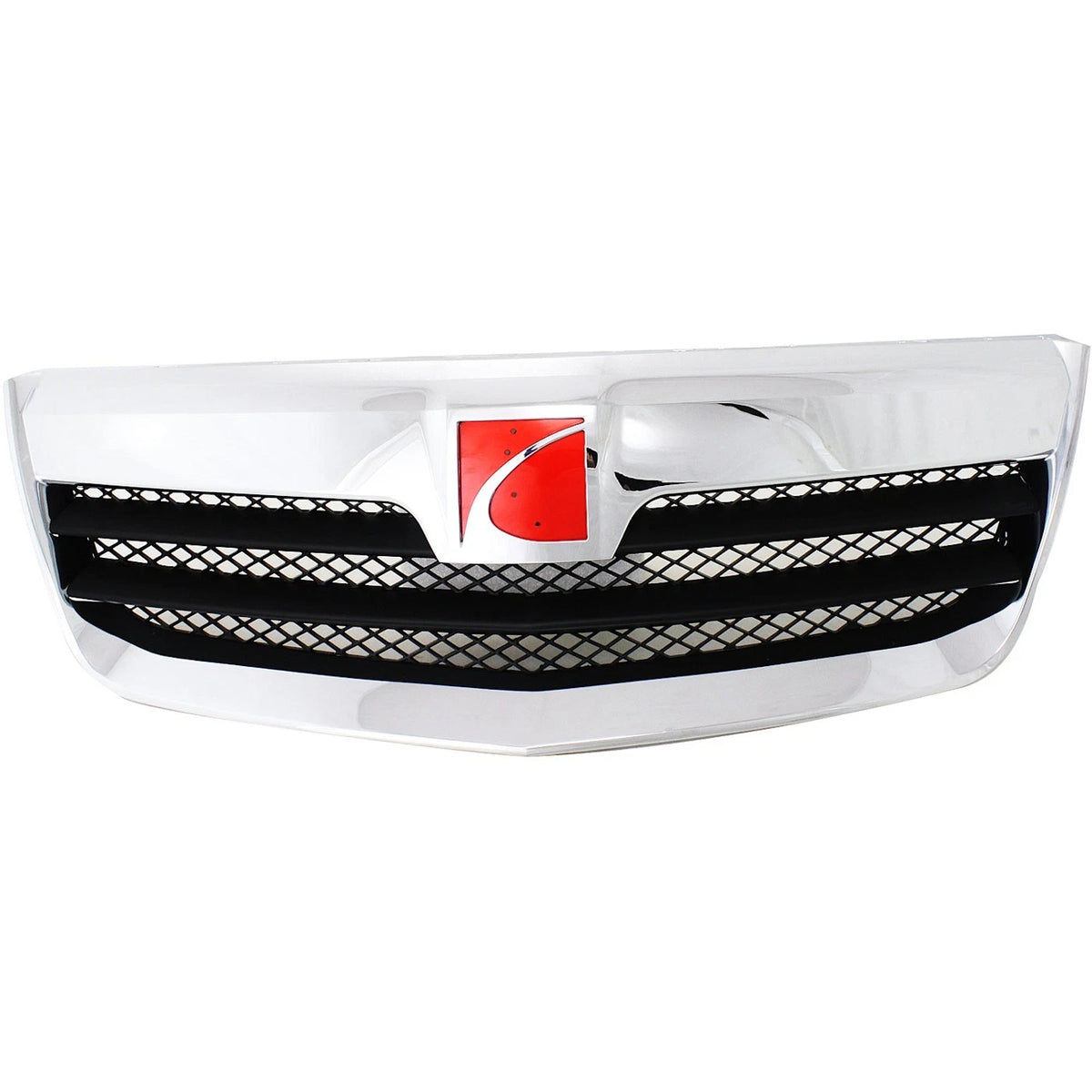 Grille for Saturn Outlook (2007–2010) Chrome Shell w/ Black Insert