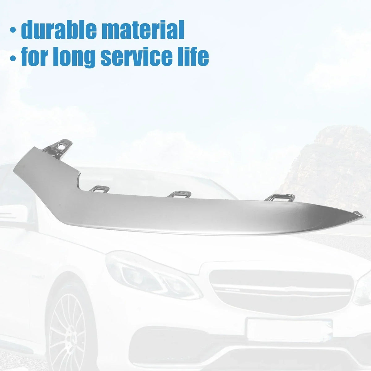 Front Left Chrome Bumper for Mercedes A-Class (2013-2018)