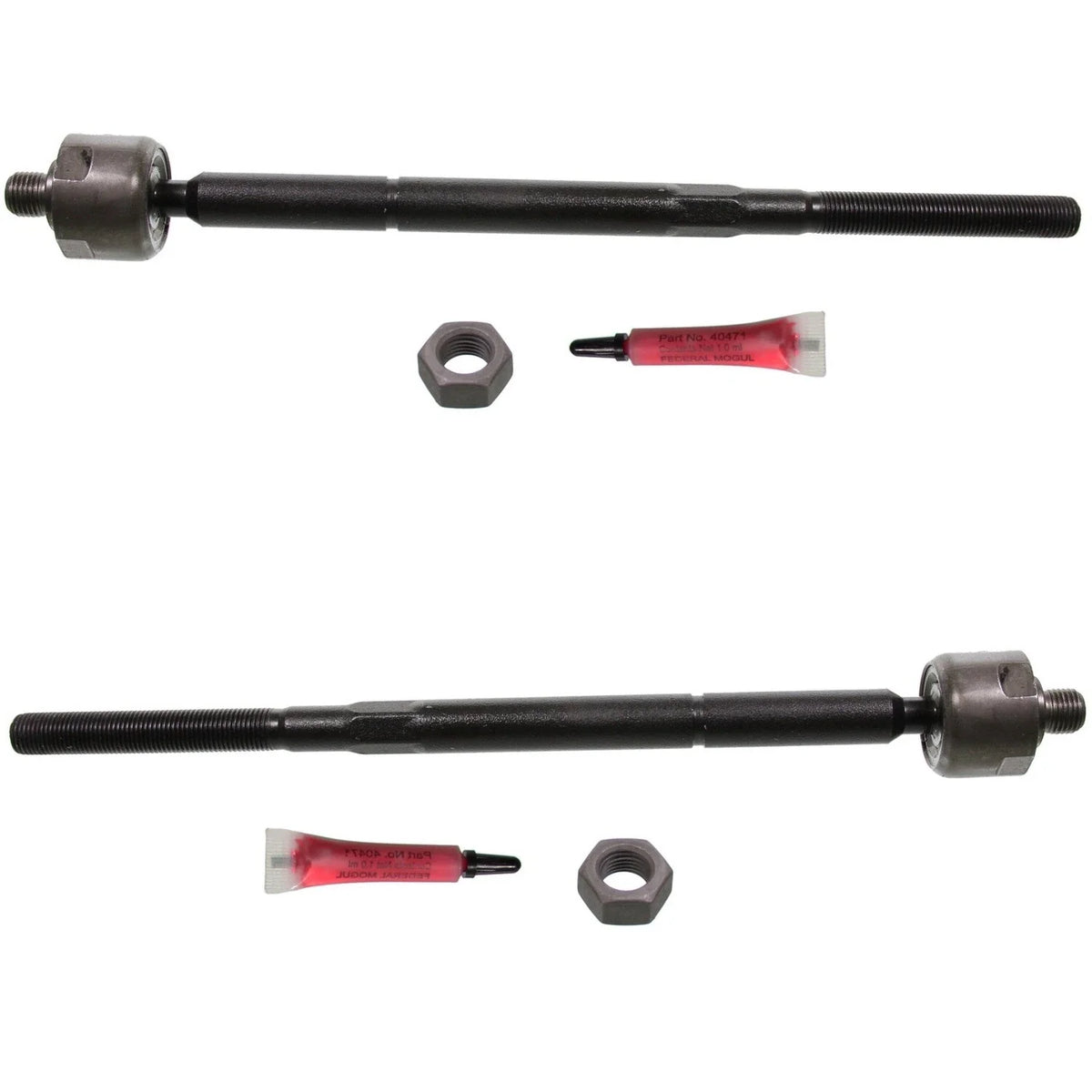2X Inner Moog Steering Tie Rod Ends for Dodge Journey (2009–2017)