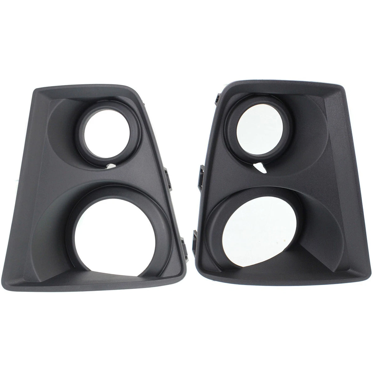 Fog Light Trim Set for Chevy Camaro (2012–2015) Left & Right, Primed Plastic