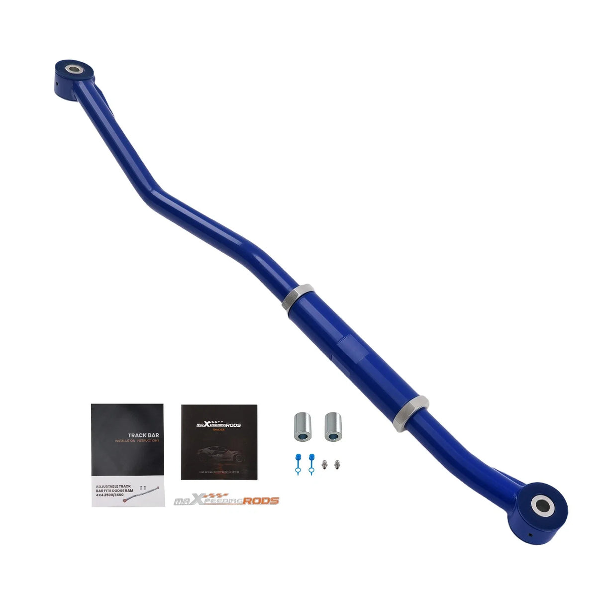 Front Track Bar Rods (Adjustable) for Dodge Ram 2500 3500 2003-2013 2-6" Lift