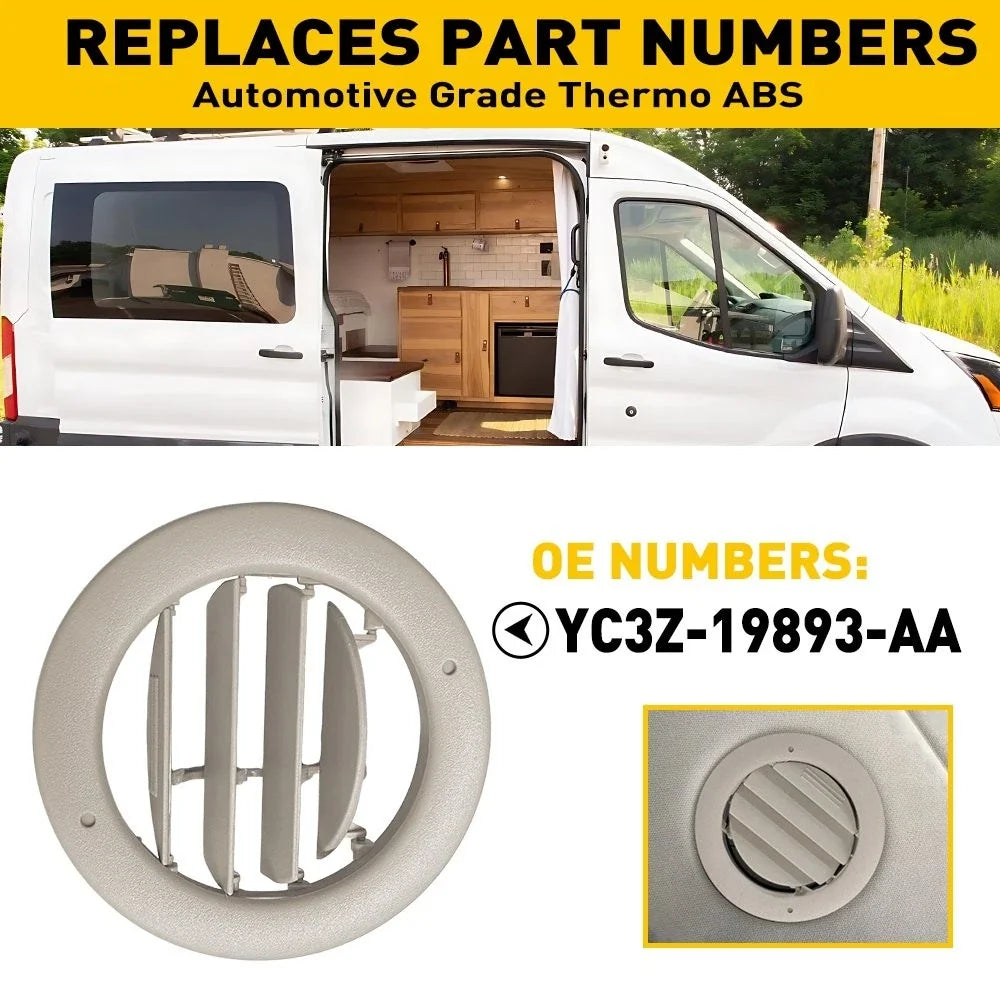 2X Roof Headliner Air Conditioning Vent Assembly for Ford Transit (2015–2025) OE