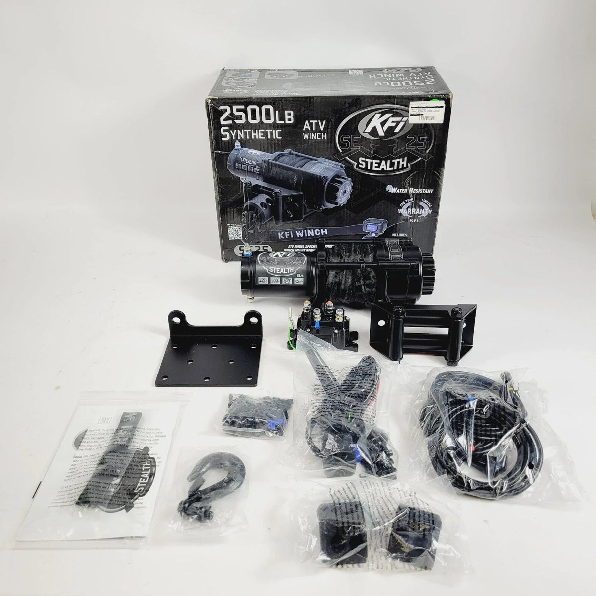 2500LB Winch Mount Kit for KFI Stealth (10-0201, 57-3805, 812407)