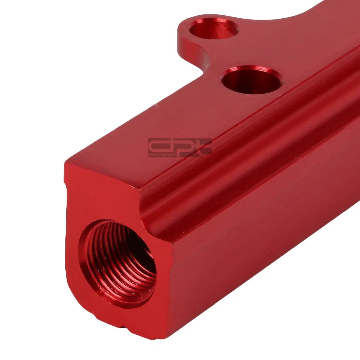 Red Aluminum Top Feed High Flow Fuel Injector Rail Kit for Honda B16/B17/B18 (1996–2000)