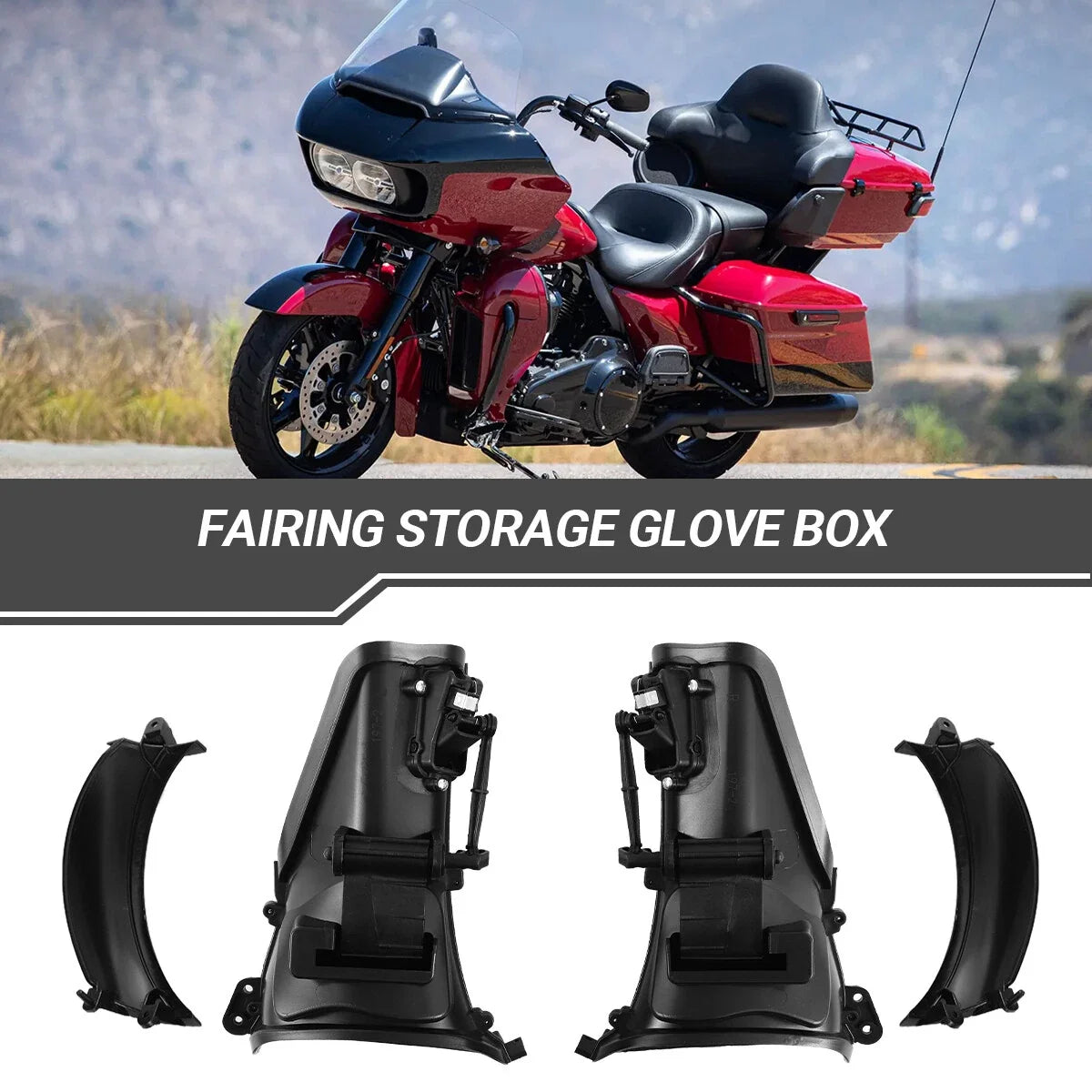 Pair Fairing Air Duct for Harley Davidson Road Glide (2015–2024)