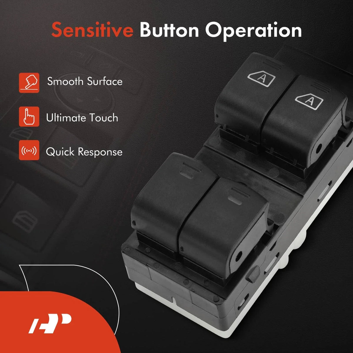 Power Window Switch for Front Left Nissan Maxima (2009-2014)