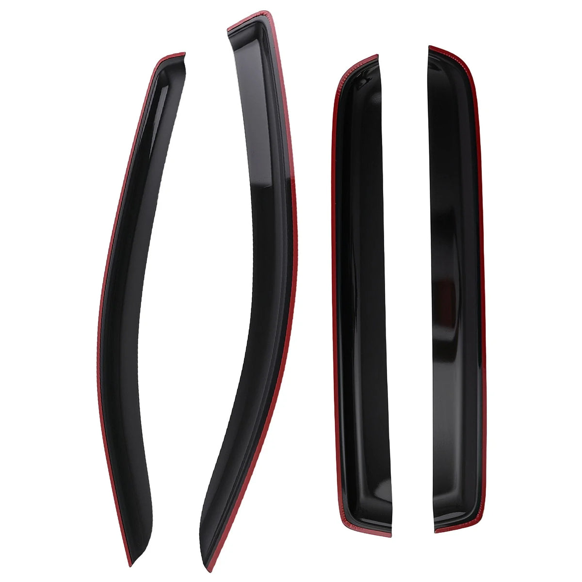Window Visor Rain Guards for Toyota Tacoma Double Cab (2016–2023)