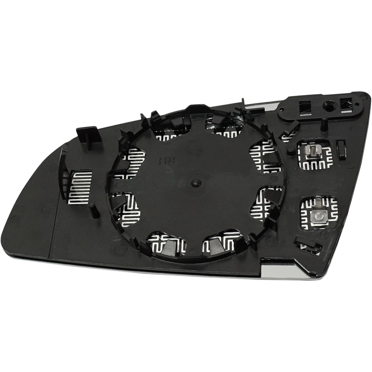 Heated Mirror Glass for Audi A4 Quattro 2002-2008 with Backing Plate