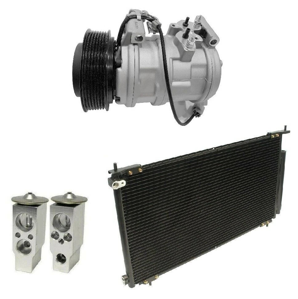 AC Compressor Kit With Condenser for Honda Element 2.4L (2009–2011)