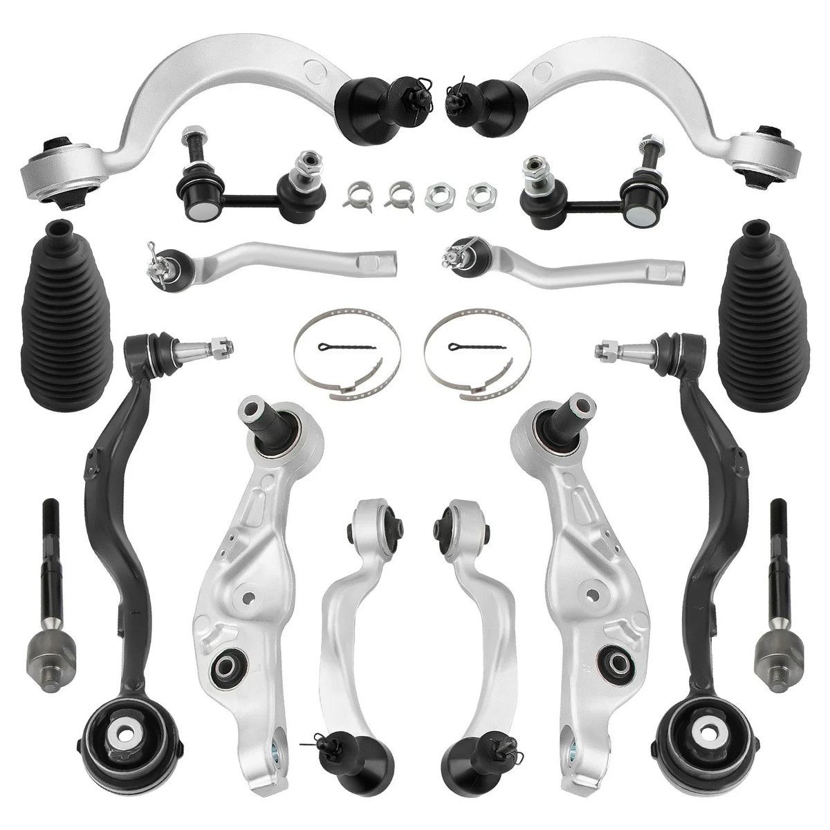 16-Piece Control Arms and Ball Joints for Lexus LS460 (2007-2017)