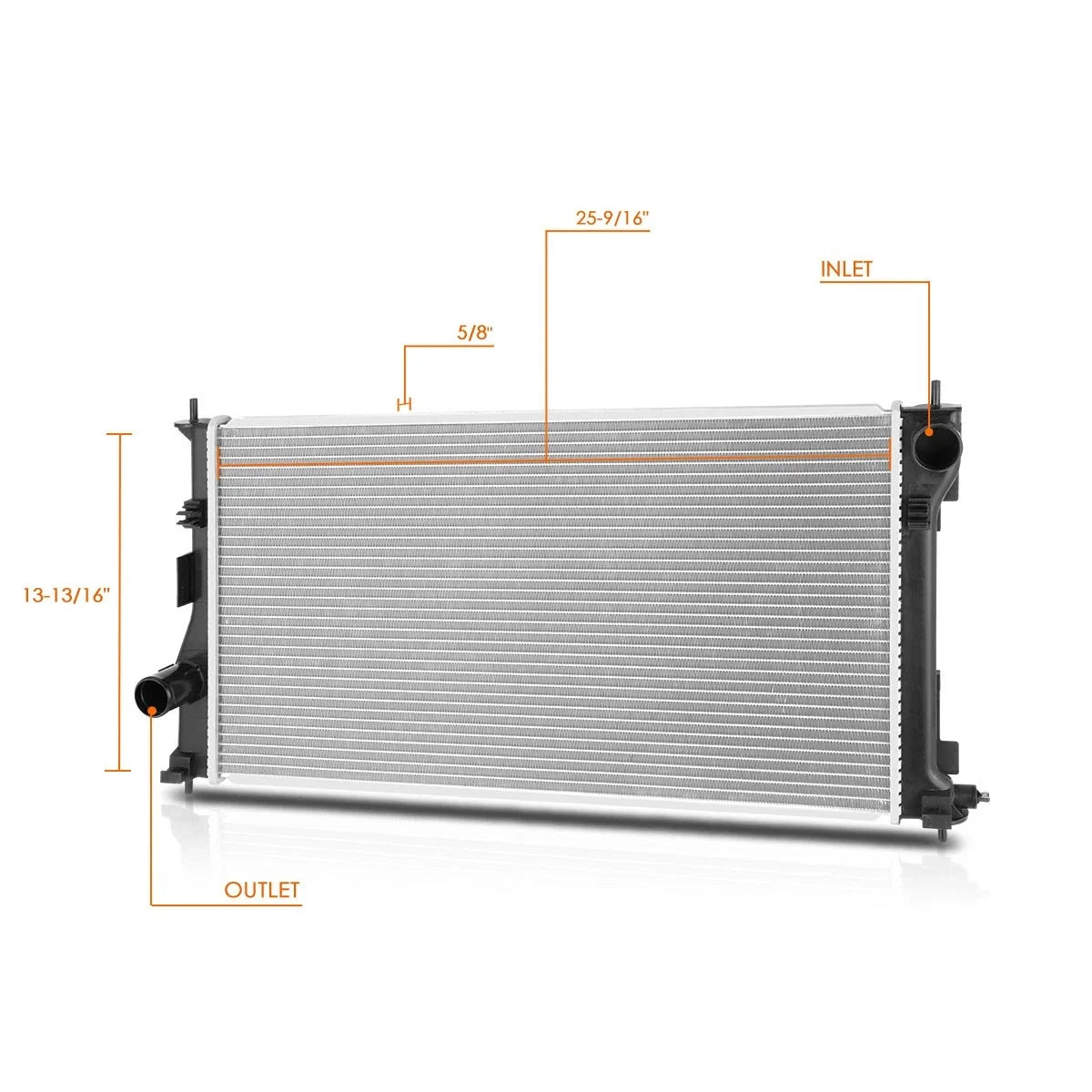Cooling Radiator for FR-S/BRZ/86 (2013–2021) DPI-13347
