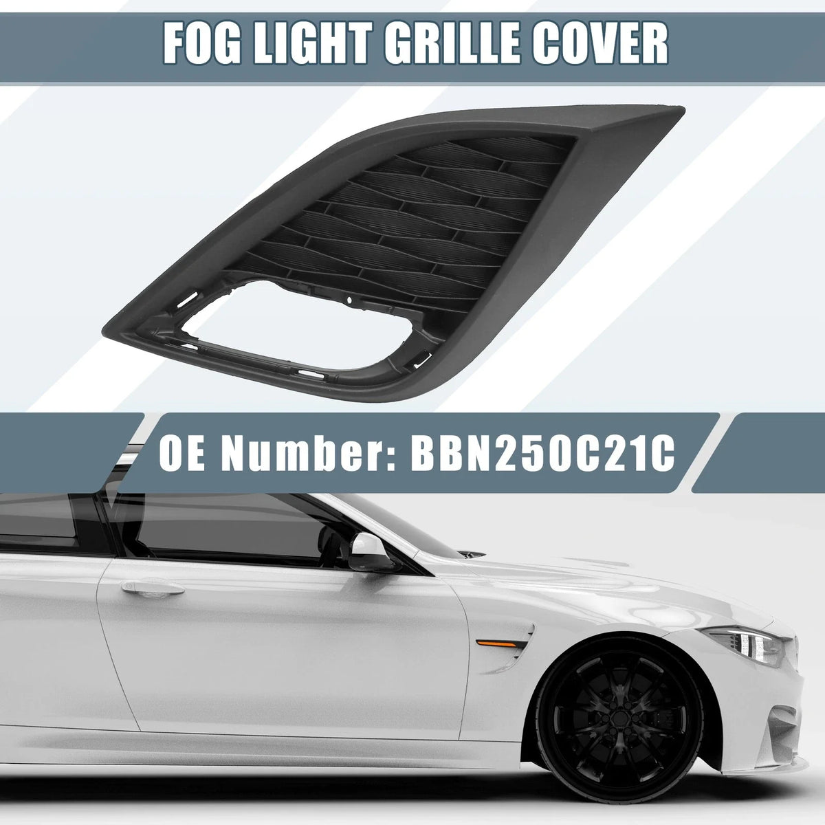 Front Left Fog Light Grille Cover Trim No.BBN250C21C for Mazda 3 (2010–2011)