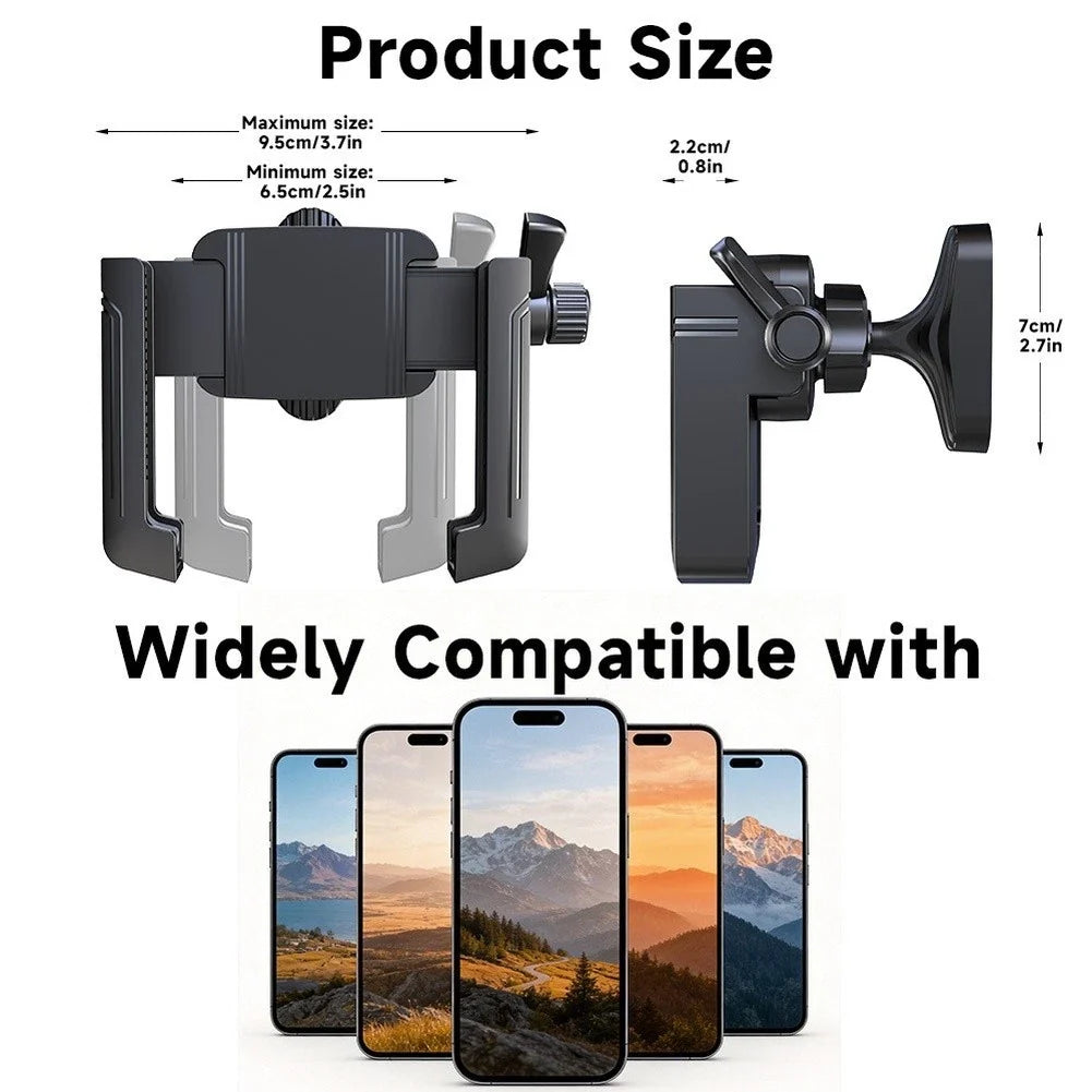 Magnetic Phone Holder for Golf Cart (No Tools Installation)