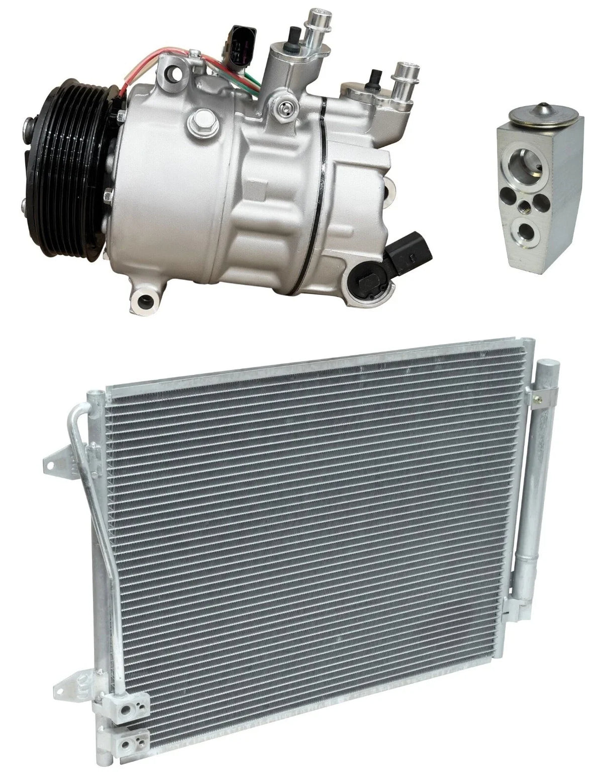 AC Compressor Kit With Condenser for Volkswagen Passat 3.6L (2018–2018)