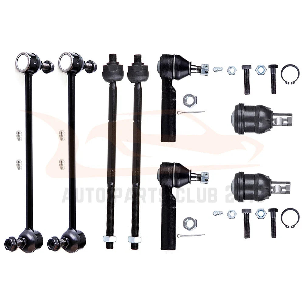 Set of 8 Front Lower Ball Joints for Chrysler Grand Voyager (2000)