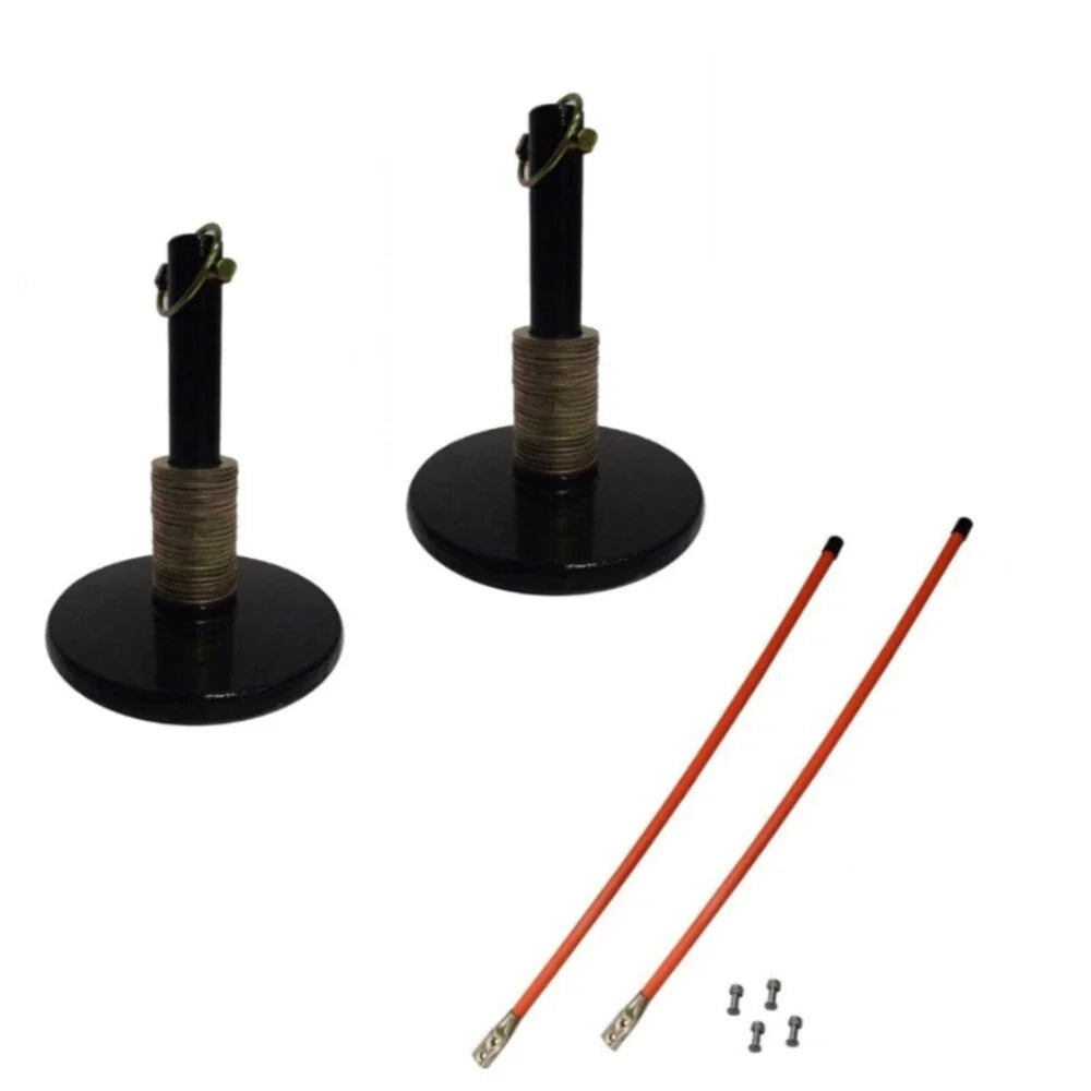 2X Snow Plow Shoe Skid Foot Assemblies for Universal Applications