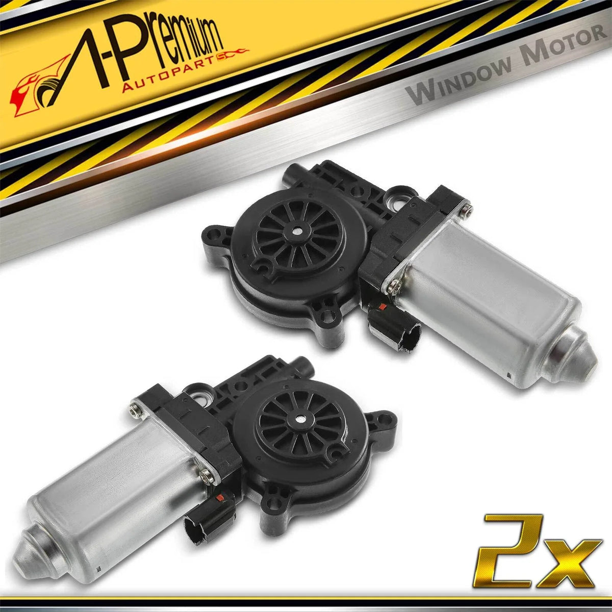 2X Window Motor for GMC Chevy Pontiac Cadillac Buick Olds