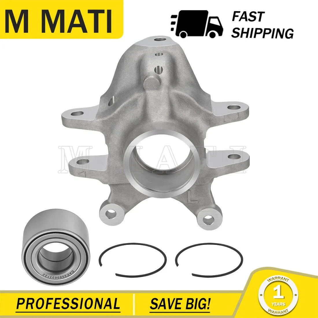 Rear Left Knuckle Assembly w/Bearing for Can-Am Maverick 1000R (2013-2018)