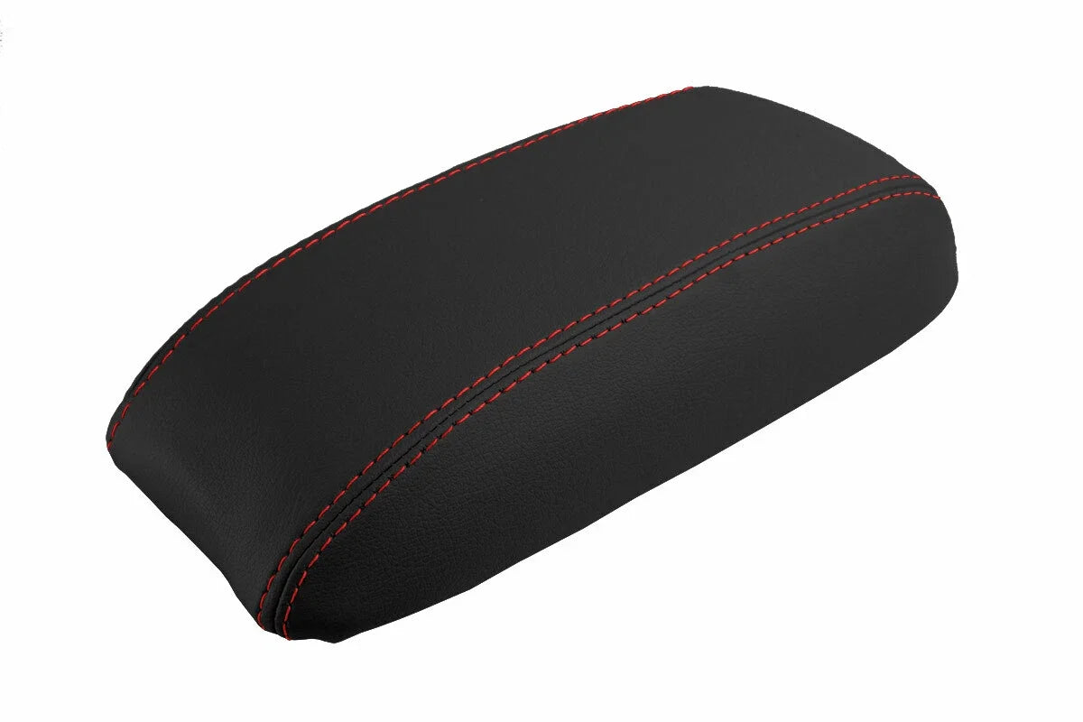 Armrest Cover for Dodge Neon (1995–1999) Red Stitch Leather