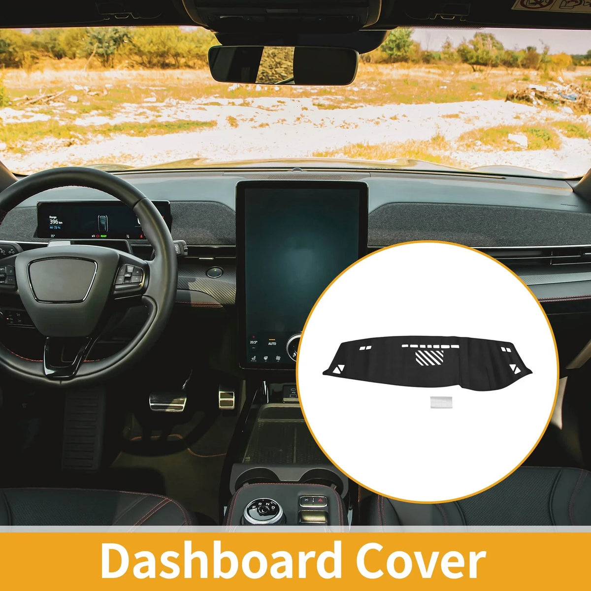 Dashboard Cover for BMW 5 Series (2007–2009) Black Anti-Slip