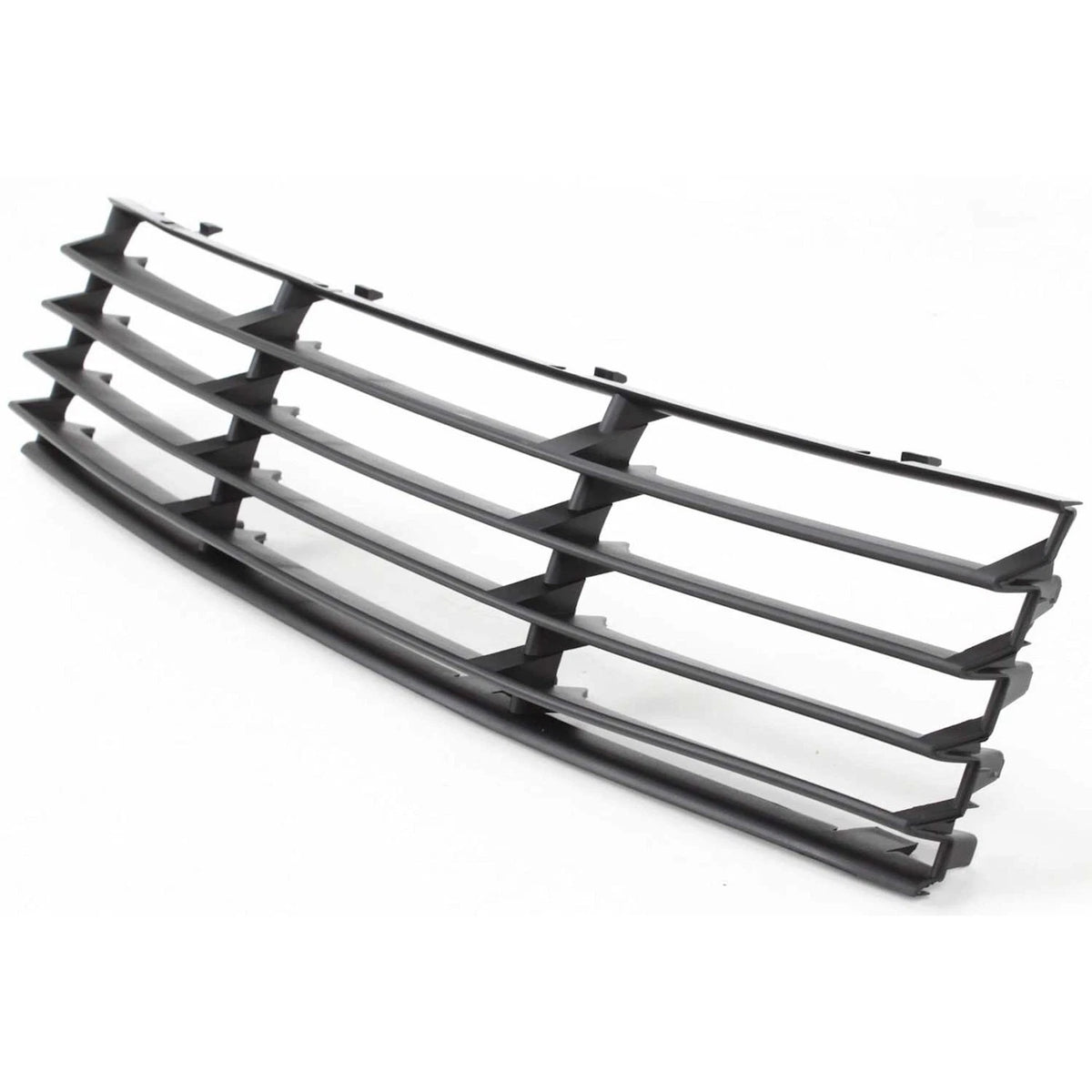 Bumper Grille for Volkswagen Passat (2001–2005) Center Black Plastic