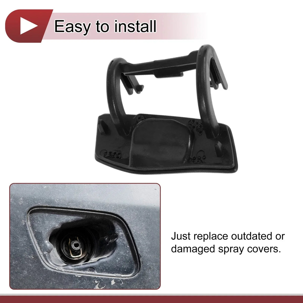 Front Left Nozzle Cover Trim for Mercedes-Benz CLA250 (2014-2019)