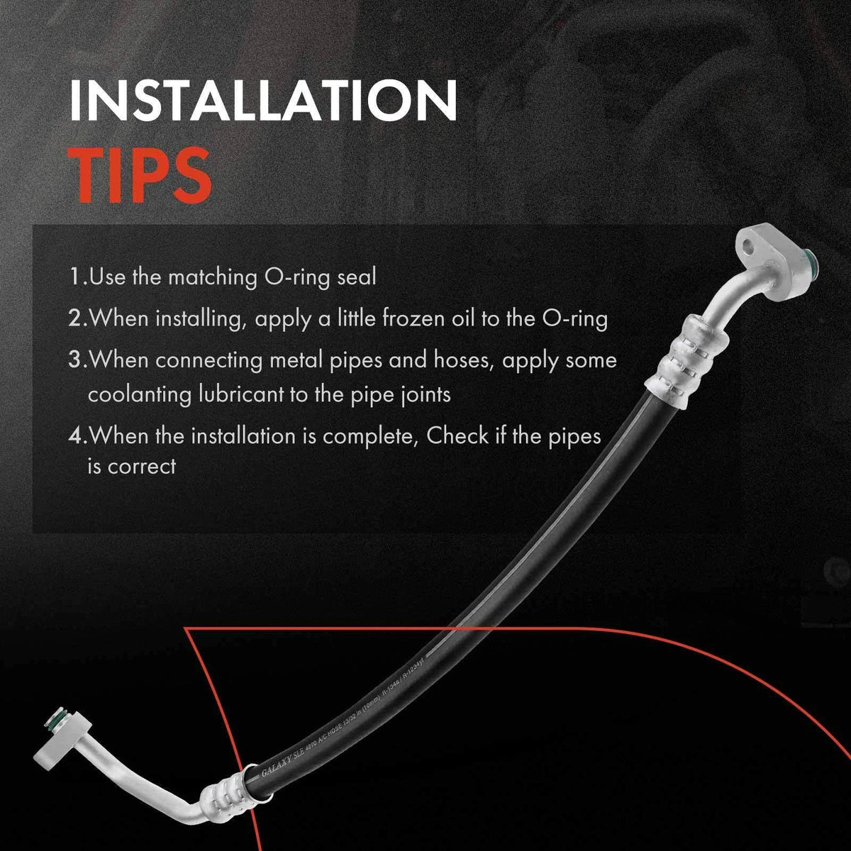 A/C Discharge Hose for Honda Fit (2007 to 2008)
