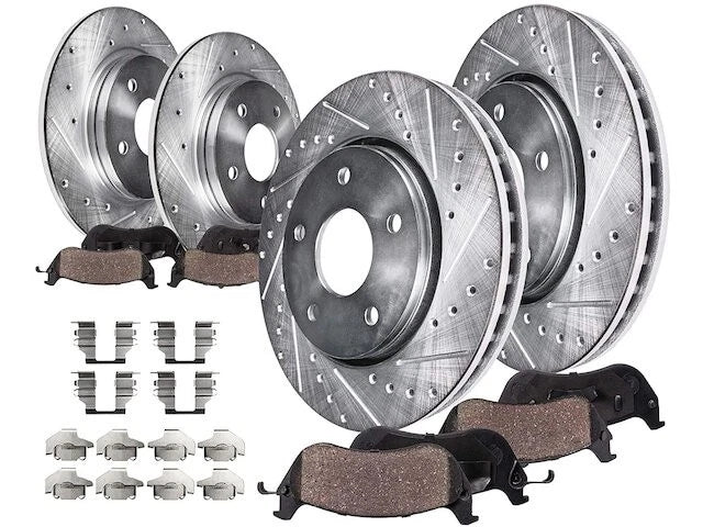 Front and Rear Brake Pad and Rotor Kit for Mazda CX-5 (2013–2015) CJ398HW