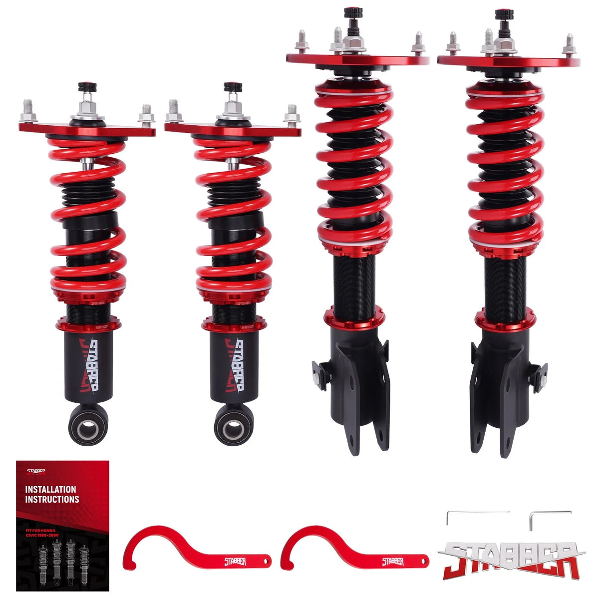 2X Shock Struts Coilover for Subaru WRX/STI (2015–2021)